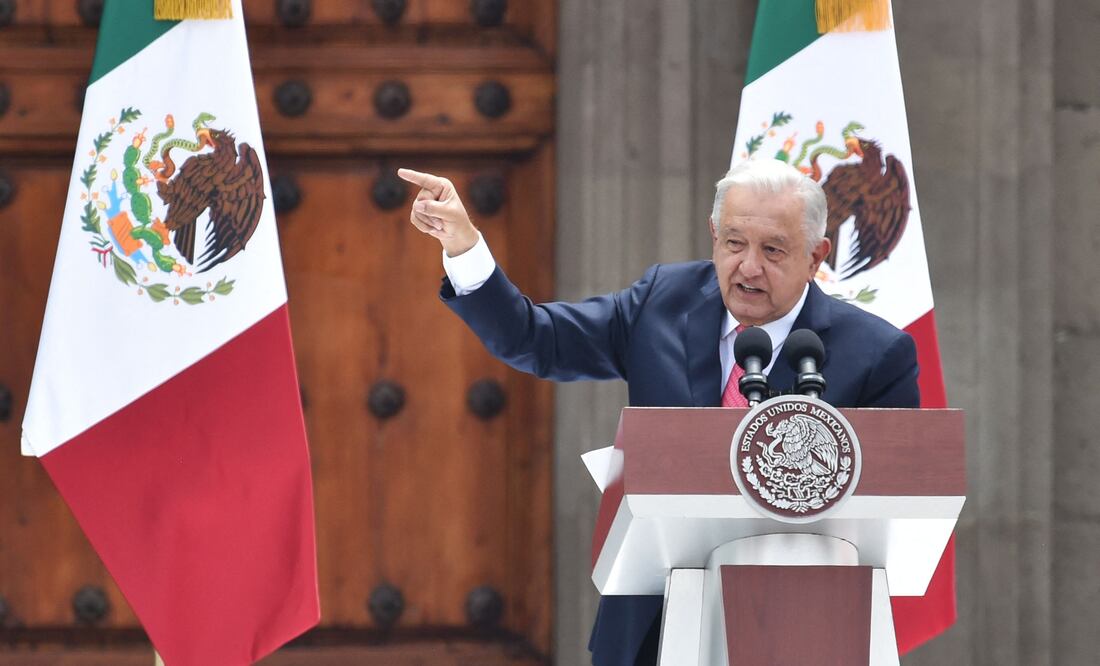 AMLO: Sería una aberración que ministros frenen discusión de la reforma judicial. Foto: AFP