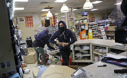 Video. Saqueos en la Quinta Avenida de NY en otra jornada de disturbios