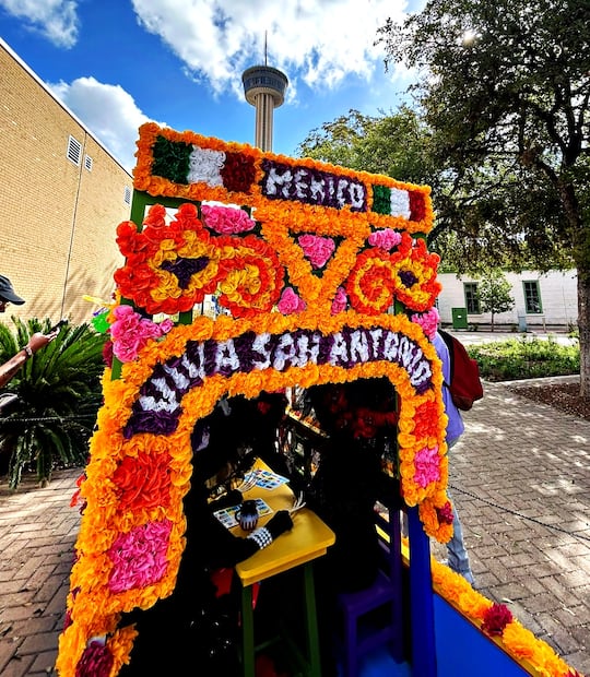 Día de Muertos en San Antonio, Texas. Foto: Pamela Benítez/ViveUSA