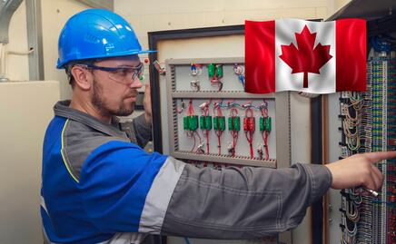 Gana $43,000 al trabajar en Canadá como electromecánico (sin inglés)