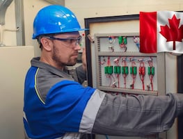 Gana $43,000 al trabajar en Canadá como electromecánico (sin inglés)