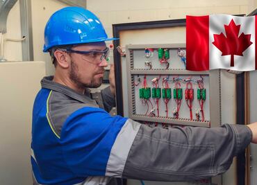 Gana $43,000 al trabajar en Canadá como electromecánico (sin inglés)