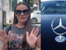 Actriz encuentra auto Mercedes-Benz a $68 mil pesos tras error en la página web; ¿otro caso Cartier?