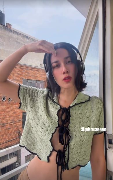 Esmeralda Camacho conquista con look braless y habla del “amor de su vida”... ¿Indirecta para Nodal? Foto: Instagram