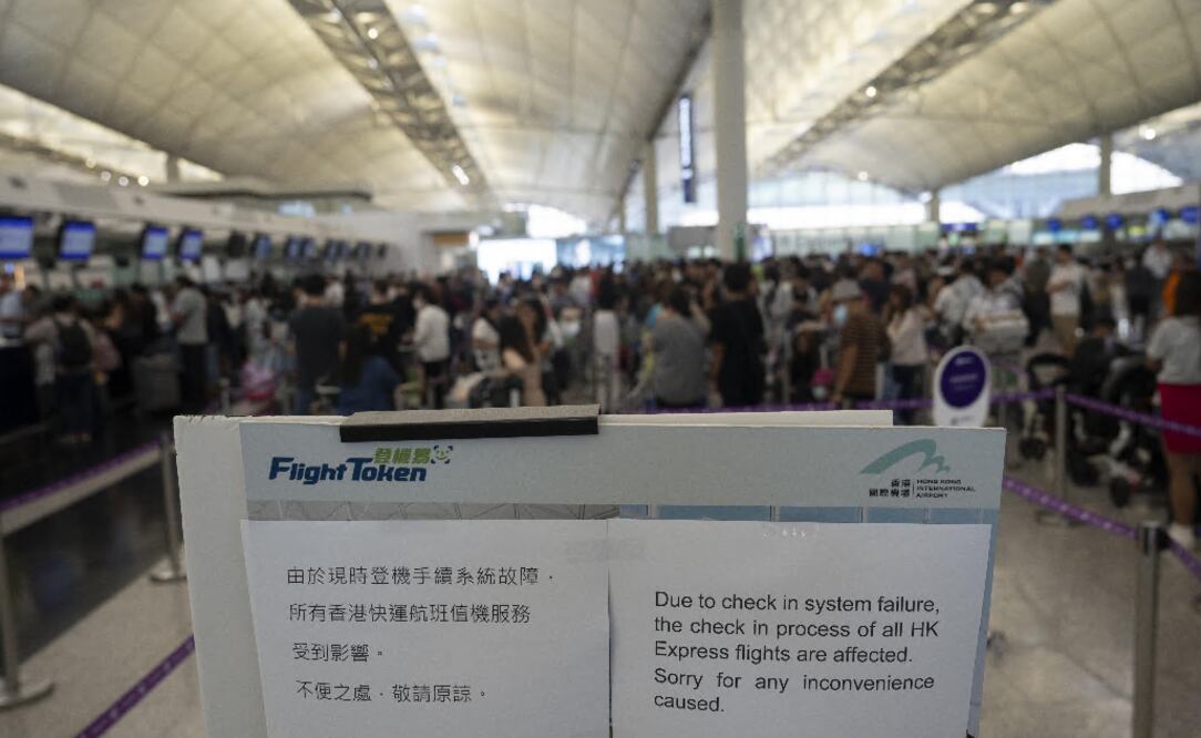 Apagón informático afecta a aerolíneas, bancos y hospitales de todo el mundo. Foto EFE