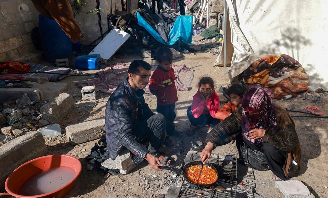 Israel abrirá dos sedes de ayuda humanitaria para la Franja de Gaza. Foto: AFP
