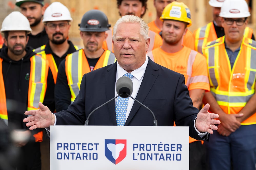 Trump quiere cambiar el nombre del lago Ontario por “lago América” y Canadá responde de forma contundente (Nick Iwanyshyn/The Canadian Press via AP)
