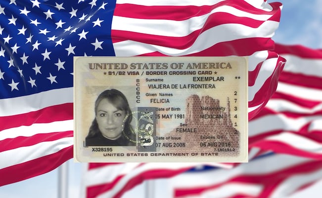 ¿Puedo viajar a Estados Unidos sólo con la BCC (Tarjeta de Cruce Fronterizo)?