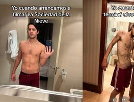 Actores de 'La Sociedad de la Nieve' perdieron hasta 23 kilos para sus papeles