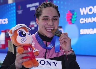 Osmar Olvera: se convierte en campeón mundial de trampolín tras derrotar a los chinos