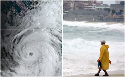 Huracán Kay, categoría 2, paraliza turismo en Los Cabos (FOTOS)