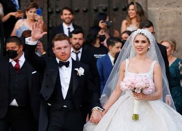 Las imágenes de la lujosa boda de ‘Canelo’ Álvarez y Fernanda Gómez en Guadalajara