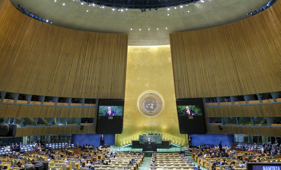 Decenas se levantan y abandonan la ONU ante Netanyahu: su discurso provoca un bochornoso plantón EFE/EPA/SARAH YENESEL