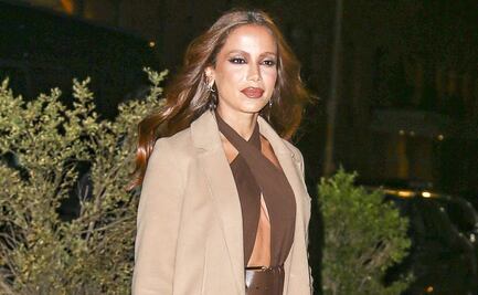 Anitta se lleva todas las miradas con un vestido de escote cruzado en Nueva York