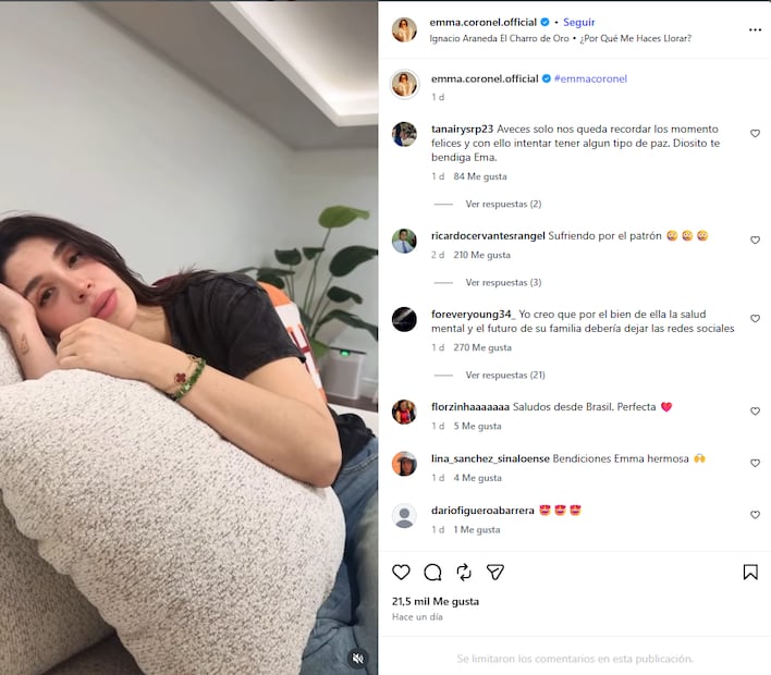 Emma Coronel. Foto: Instagram @emma.coronel.official