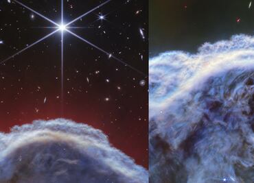 ¡Impresionantes! Telescopio Webb de la NASA capta imágenes de la nebulosa "Cabeza de caballo"