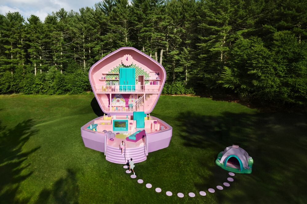Airbnb ofrece hospedaje en la casa de Polly Pocket: Ubicación, fechas y precios . EFE/ Kelsey McClellan/Airbnb