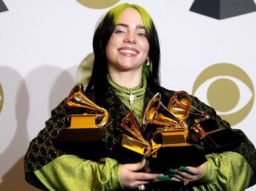 Billie Eilish actuará en los premios Oscar, tras arrasar en los Grammy