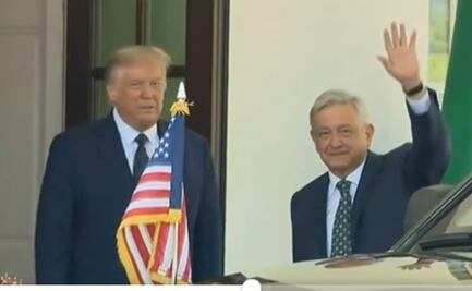 Imágenes. Así fue el encuentro de Trump y AMLO en la Casa Blanca