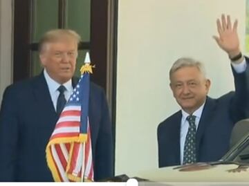Imágenes. Así fue el encuentro de Trump y AMLO en la Casa Blanca