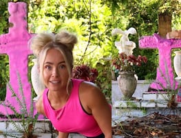 The Clean Girl, la influencer que limpia tumbas abandonadas y es criticada en redes sociales. VIDEO