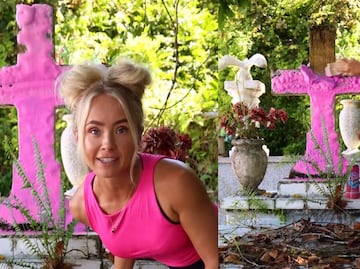 The Clean Girl, la influencer que limpia tumbas abandonadas y es criticada en redes sociales. VIDEO