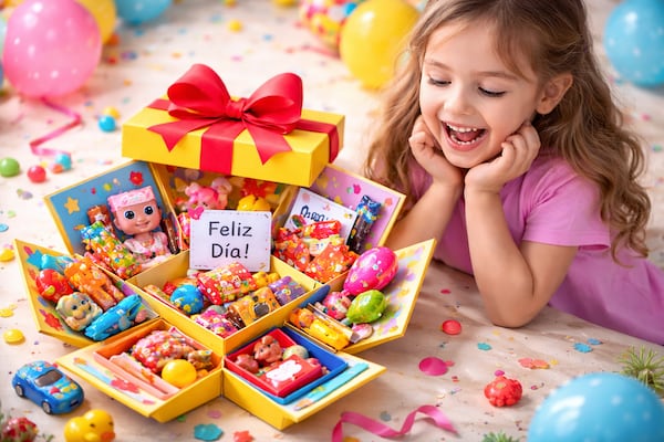 Cómo hacer una caja sorpresa DIY para el Día del Niño que parece de tienda (FÁCIL y ECONÓMICA)