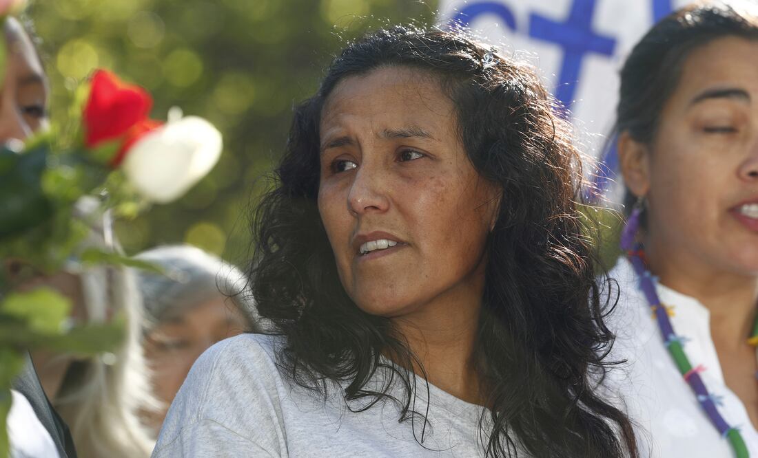 EU detiene a Jeanette Vizguerra, activista mexicana y símbolo de la lucha migrante.(AP Photo/David Zalubowski, File)