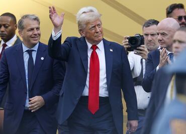Trump elige a Pelé como el 'mejor de todos los tiempos' tras asistir a la final del Mundial de Clubes