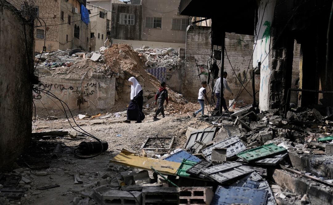 Israel ejecuta su ofensiva más larga y letal en la ciudad Tulkarem de Cisjordania. Foto: AP