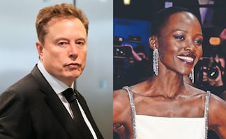 Elon Musk desata polémica tras cuestionar la belleza de Lupita Nyong'o 