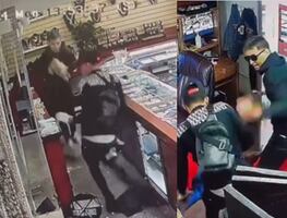 Presuntos latinos roban más de 2 millones de dólares en brutal asalto en joyería de Denver. VIDEO