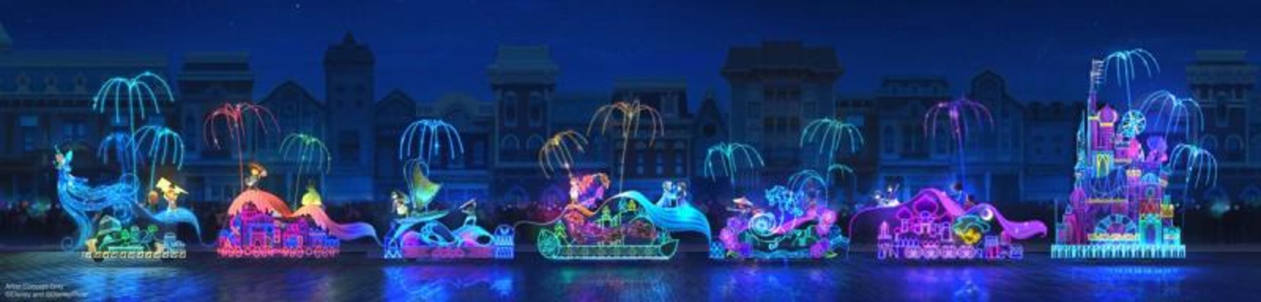 Regresarán cuatro 'mágicos' espectáculos nocturnos a Disneyland Resort 