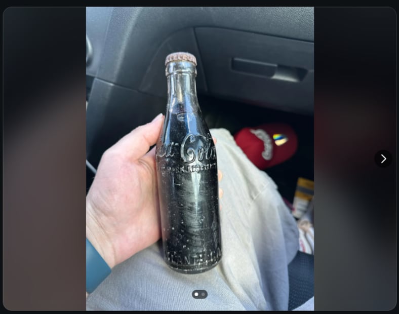 Coleccionista de Florida encuentra una Coca-Cola antigua valorada en casi 2 mil dólares. Foto: Reddit