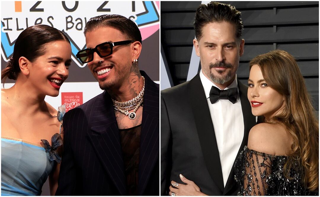 Como Rosalía y Rauw Alejandro; estas celebridades terminaron sus relaciones durante 2023. Foto: EFE/AP