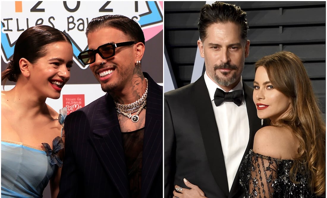 Como Rosalía y Rauw Alejandro; estas celebridades terminaron sus relaciones durante 2023. Foto: EFE/AP