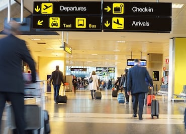 Aeropuertos con más ofertas en vuelos internacionales