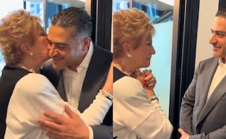 Reviven video en el que Maxine Woodside abraza y besa a Omar García Harfuch: así reaccionaron sus fans