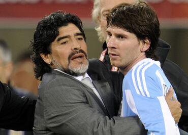 Messi: "Nos deja pero no se va, porque el Diego es eterno"