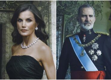 Annie Leibovitz inmortaliza a los reyes de España, Felipe y Letizia, en retratos al estilo de 'Las meninas'. FOTOS