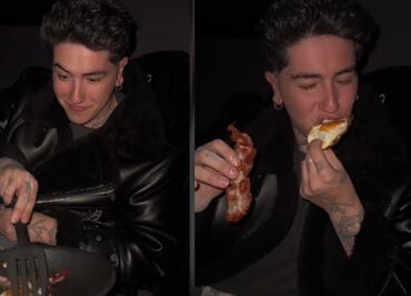 Influencer cocina huevos con tocino en plena función de cine y redes lo tunden. “Metió hasta la estufa”. VIDEO