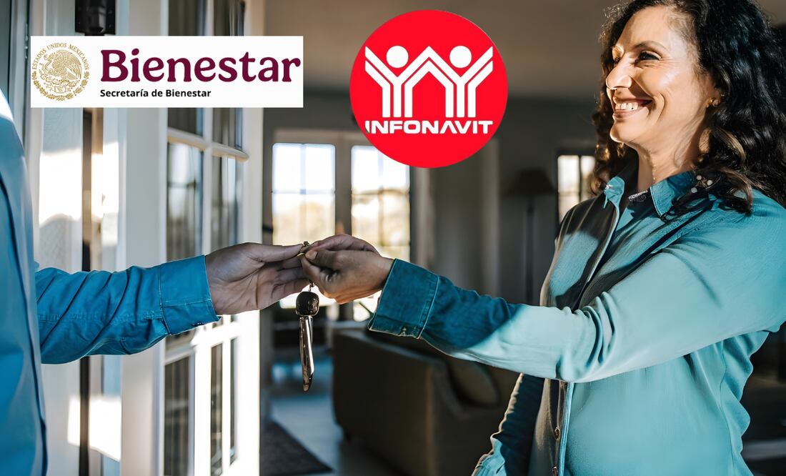 Infonavit anuncia fechas de entrega de Viviendas del Bienestar. ¿Dónde y cuándo. Foto: Canva / Infonavit / Secretaria de Bienestar