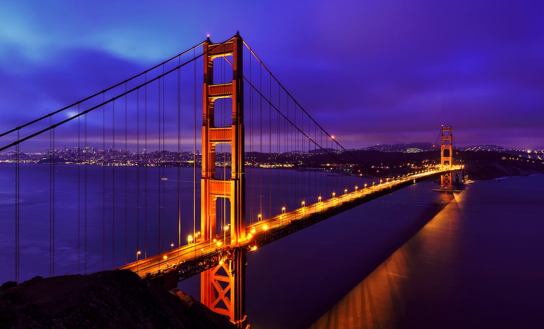 10 datos que quizá no sabías del puente Golden Gate de San Francisco. iStock/lucky-photographer