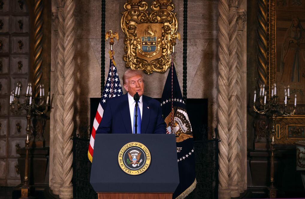 Trump afirma que México está gobernado por los cárteles de la droga. Joe Raedle/Getty Images/AFP (Photo by JOE RAEDLE / GETTY IMAGES NORTH AMERICA / Getty Images via AFP)