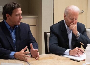 Biden llega a zona de edificio colapsado en Miami; ofrece ayuda federal