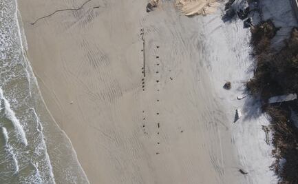 Aparece misterioso objeto en una playa de Florida tras paso de Ian