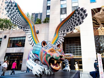 Alebrijes mexicanos llegan al Rockefeller Center de Nueva York