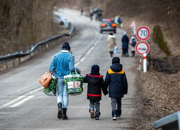Más de 50,000 ucranianos huyeron de su país tras invasión rusa