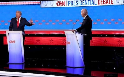 Las frases polémicas entre Biden y Trump en debate: "Tienes la moral de un mujeriego"
