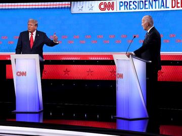 Las frases  polémicas entre Biden y Trump en debate: "Tienes la moral de un mujeriego"